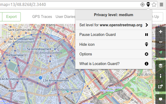 Location Guard V3 Chrome Web Store